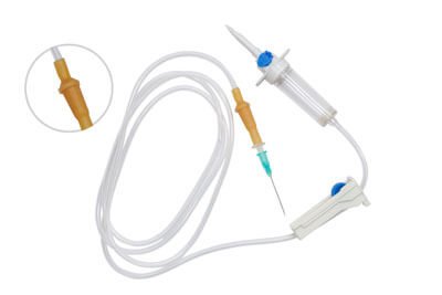 small-IV-Set-With-Bulb-Latex